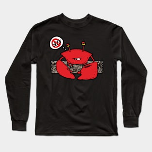 The sad red crab Long Sleeve T-Shirt